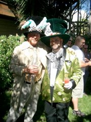 Clyde & Noel at a Castro Tea Party