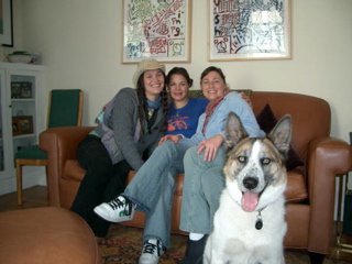 Daniel's niece Larissa & Friends hang out at our house