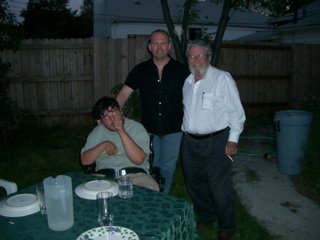 Dave with Daniel's Father Rafael & nephew Ben
