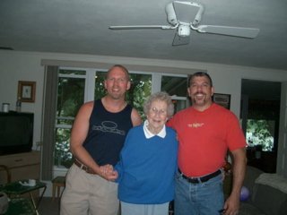 Visiting with Dave's Grandma Lou