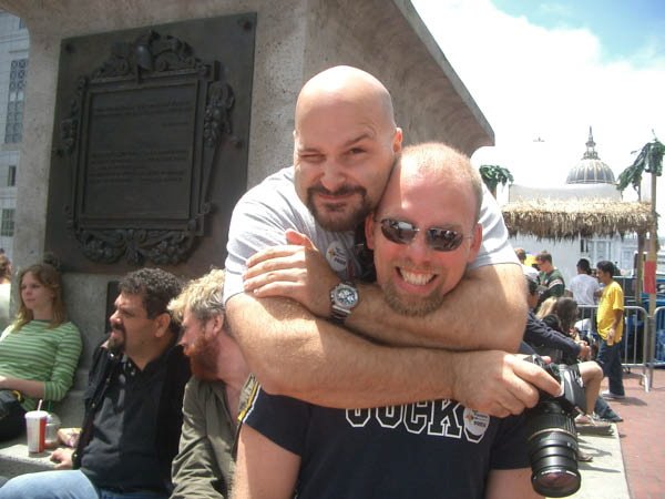 John is so Proud, he could just choke the life out of Dave!