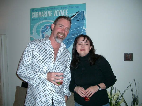 Tom & friend on his 40th Birthday