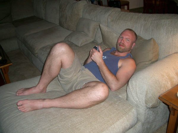 Dave relaxes in Palm Springs