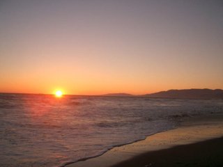 The sun goes down on the longest day of the year